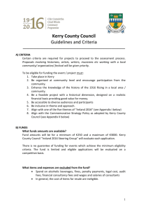 Application Form - Kerry County Council
