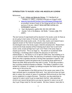 Lab Manual - DNA Section