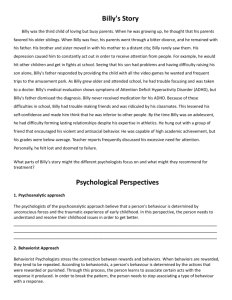 5 Psychological Perspectives