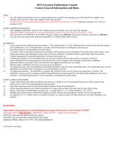 Printable Form - Livestock Publications Council