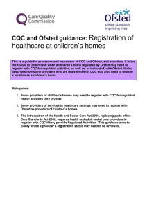 Understanding CQC Registration