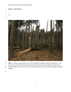 Jakub Horák: Introduction to Forest Protection Chapter 1: Abiotic