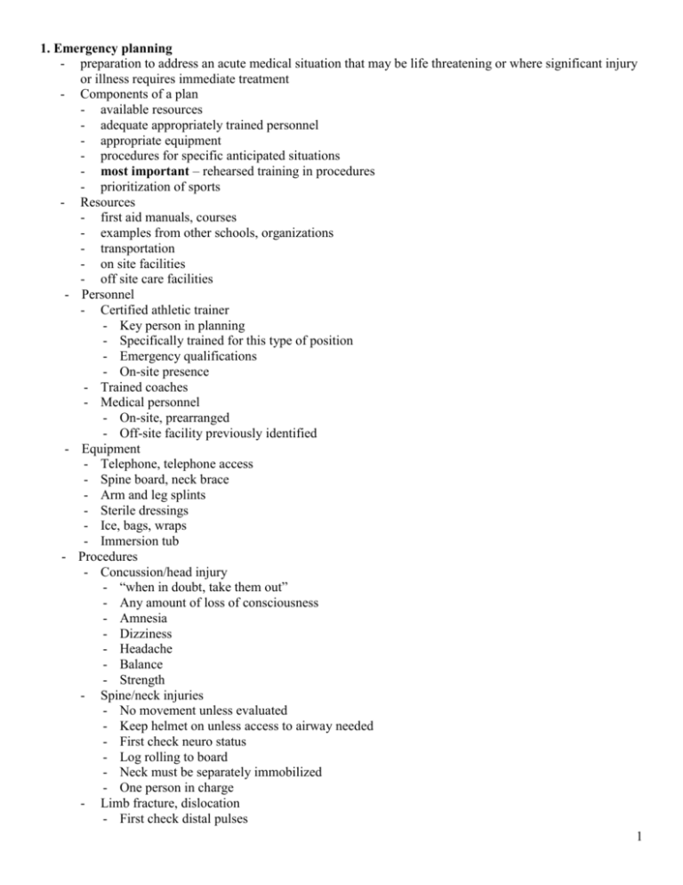 KHSAA Sports Safety Full document