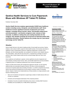 Gentiva Health Services Case Study - Center
