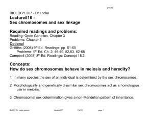 Sex chromosomes Fig