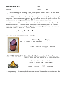 Synthesis-Decomposition Packet