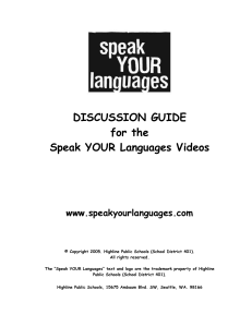 Microsoft Word - Speak Your Languages
