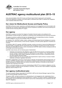 Our agency multicultural plan