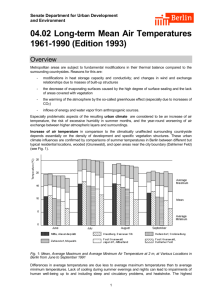 04.02 Long-term Mean Air Temperatures 1961