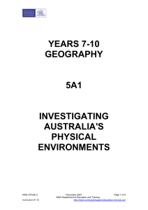 YEARS 7-10 COMMERCE - Curriculum Support