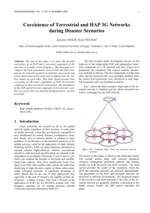 3. Comparison of HAP and Terrestrial Network