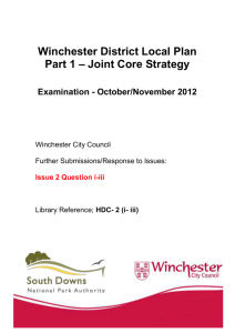 HDC 2 – Question i-iii - Winchester City Council