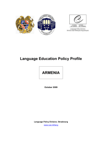 STRUCTURE OF REPORT - Conseil de l`Europe