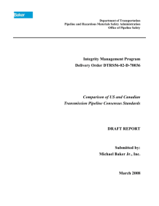 Comparison of US and Canadian Transmission Pipeline Consensus