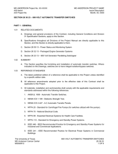 600 Volt Automatic Transfer Switches