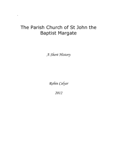 The Parish Church of St John the Baptist Margate