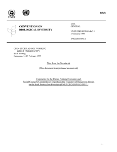 Document UNEP/CBD/BSWG/5/INF/1