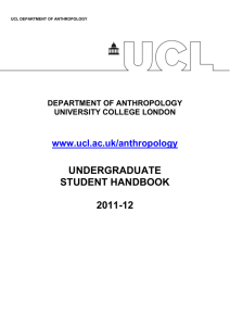 ucl department of anthropology
