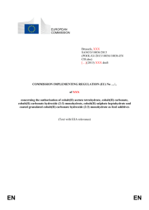 SANCO/10036/2013-EN CIS - European Parliament