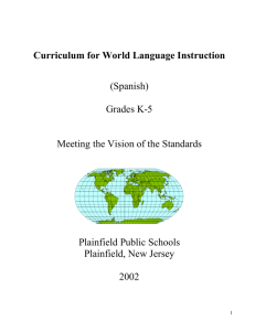 New Jersey Core Curriculum Content Standards