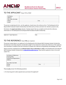 AMCHP Scholarship Reference form_Final