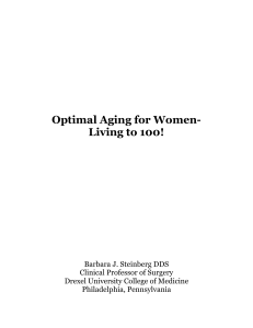 Optimal Aging for Women