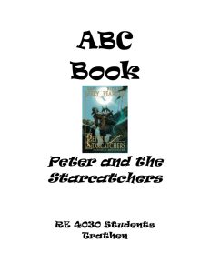 ABC Book for Peter and the Starcatchers