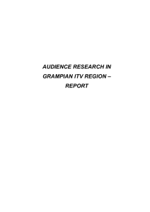 Grampian Television Audience Research Report