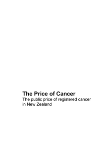 Registered cancers - Ministry of Health