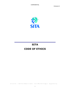 SITA Code of Ethics