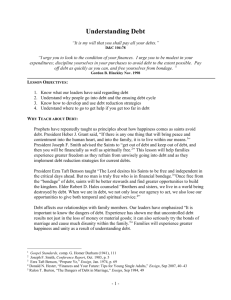 FHE: Understanding Debt