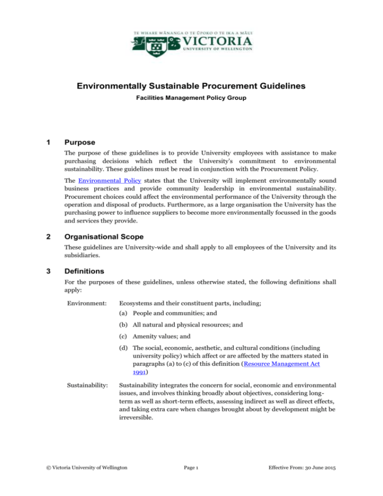 dissertation topics on sustainable procurement