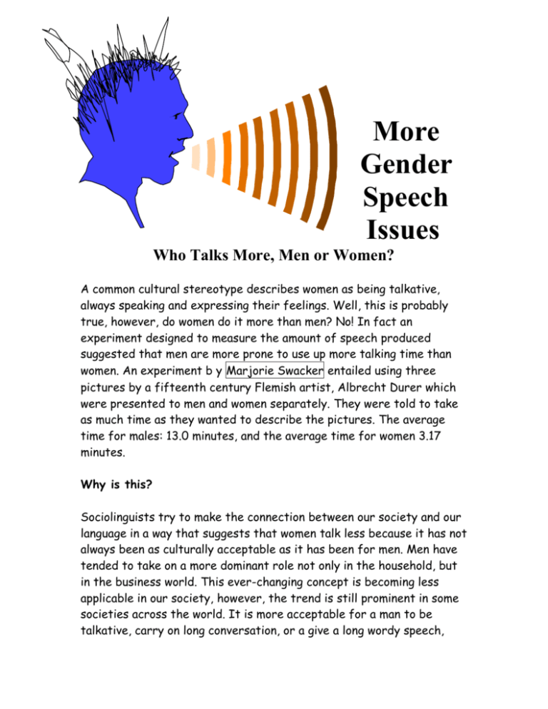 persuasive speech examples about gender equality