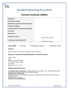 Dimethyl sulfoxide - UCLA David Geffen School of Medicine