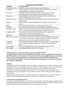 COASTAL MANAGEMENT