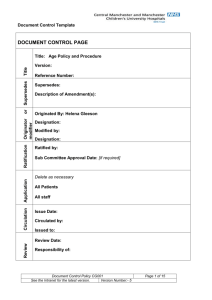 cmft-age-policy - Central Manchester University Hospitals