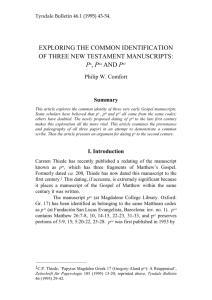 exploring the common identification of three new