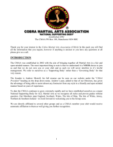 Pack (Microsoft Word - Cobra Martial Arts Association