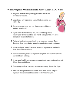 What Pregnant Women Should Know About H1N1 Virus