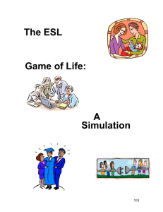 The ESL Game of Life: A Simulation - NC-NET