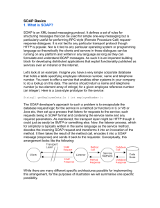 SOAP Basics