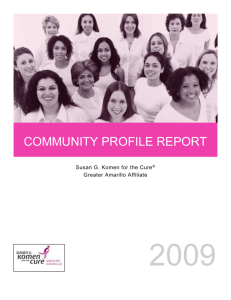 2009 Greater Amarillo Community Profile