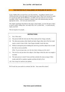 REACTION TIME TEST – CATCH THAT RULER