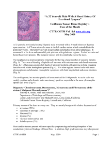 COTM0509 - California Tumor Tissue Registry