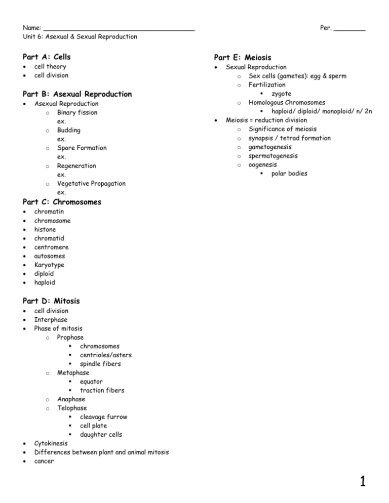 Cell Theory