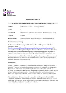 (part time) - vbs/0041/11 - Jobs at RVC