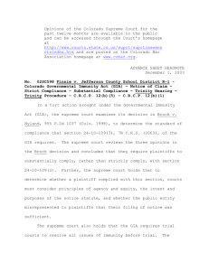 Case No. 02SC598 - Colorado State Judicial Branch