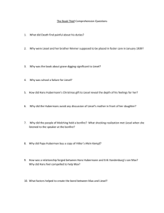 The Book Thief Comprehension Questions