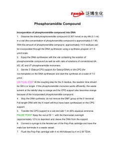 Incorporation of Phosphoramidite Compound into DNA (TIMING 3–4