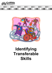 Identifying Transferable Skills
